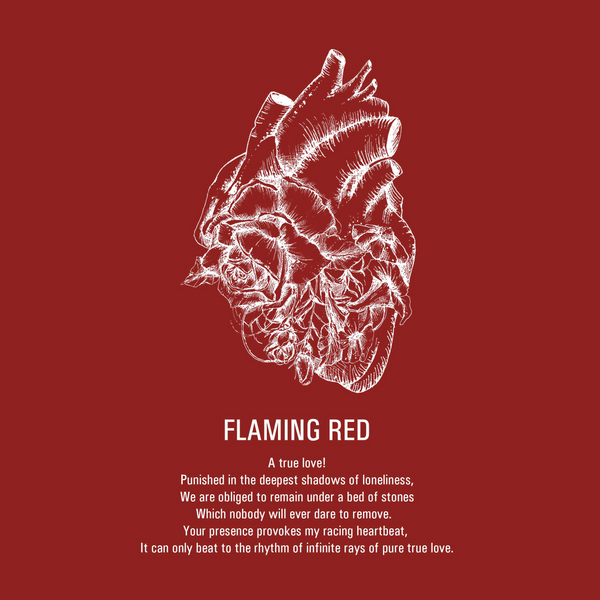 Flaming Red – Feu Intense et Passion Contemporaine