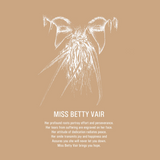 Miss Betty Vair – Floral Elegance and Vintage Boldness