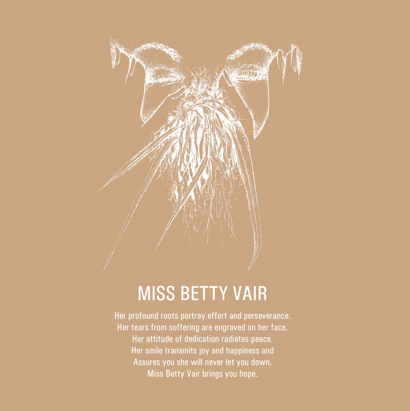 Miss Betty Vair – Floral Elegance and Vintage Boldness