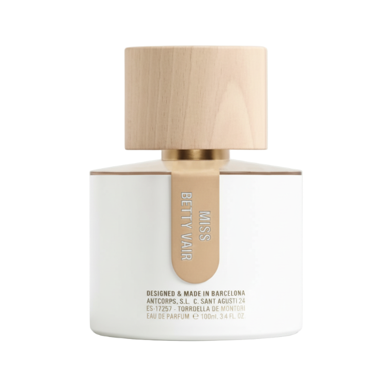 Flacon du parfum Miss Betty Vair – Parfum de niche floral et vintage