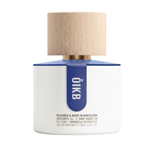 Flacon du parfum ÔIKB – Parfum de niche oriental et boisé
