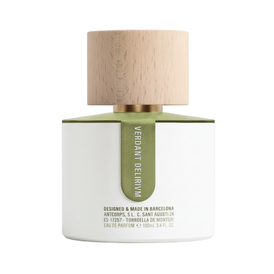 Flacon du parfum Santi Burgas Verdant Delirivm – Parfum de niche vert et naturel